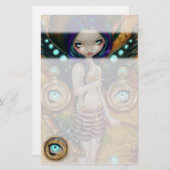 "Mechanische engel III" banketbakkerij Briefpapier (Voorkant / Achterkant)