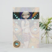 "Mechanische engel III" banketbakkerij Briefpapier (Staand voorkant)