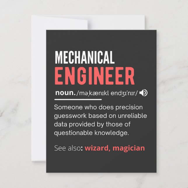 Mechanische ENGINEER (Voorkant)