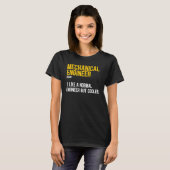 Mechanische engineer Definitie Mechanische Enginee T-shirt (Voorkant volledig)