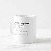 Mechanische Engineer Definition Mok (Voorkant links)