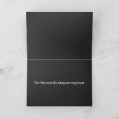 Mechanische engineer Funny Definition Kaart (Binnen)