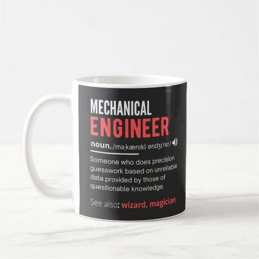 Mechanische ENGINEER Koffiemok (Links)