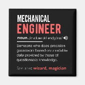Mechanische ENGINEER Magneet (Voorkant)