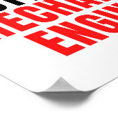 MECHANISCHE ENGINEER POSTER (Hoek)