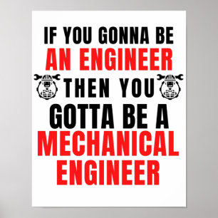 MECHANISCHE ENGINEER POSTER