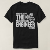 Mechanische Engineer Student Engineering Gifts Wis T-shirt (Design voorkant)