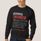 Mechanische ENGINEER Trui (Voorkant)