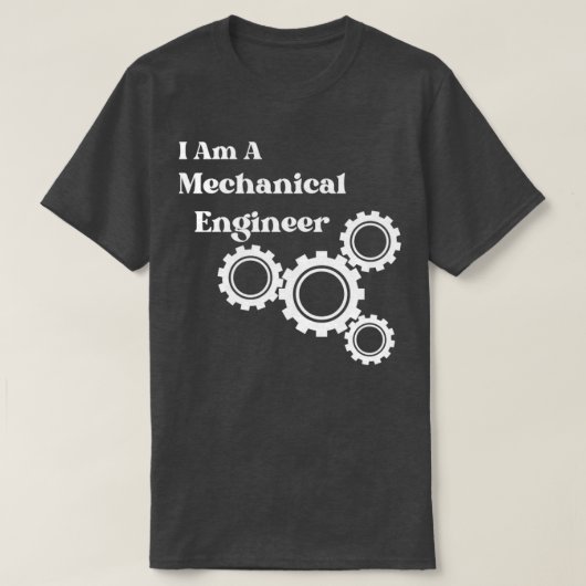 Mechanische engineering t-shirt (Design voorkant)