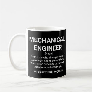 Mechanische engineeringdefinitie koffiemok