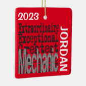 Mechanische extraordinaire CUSTOM Keramisch Ornament (Rechts)