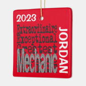 Mechanische extraordinaire CUSTOM Keramisch Ornament (Links)