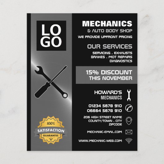 Mechanische gereedschappen, automatische monteur / flyer (Voorkant)