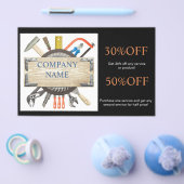 Mechanische gereedschappen Handyman Carpentry-cons Flyer (Enkel)
