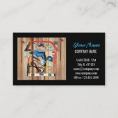 Mechanische gereedschappen Handyman Carpentry-cons Visitekaartje (Voorkant)