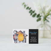 Mechanische gereedschappen Handyman Carpentry-cons Visitekaartje (Staand voorkant)