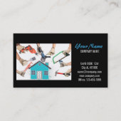 Mechanische gereedschappen Handyman Carpentry-cons Visitekaartje (Voorkant)