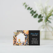 Mechanische gereedschappen Handyman Carpentry-cons Visitekaartje (Staand voorkant)