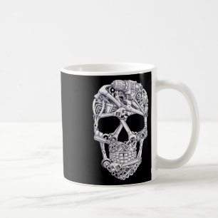 Mechanische Gereedschappen Schedel Garage Hallowee Koffiemok