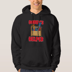 Mechanische gereedschapskist voor papa's helper hoodie