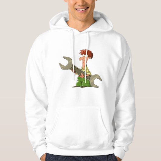 Mechanische Giant Spanner Hoodie (Voorkant)