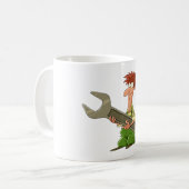 Mechanische Giant Spanner Koffiemok (Voorkant links)