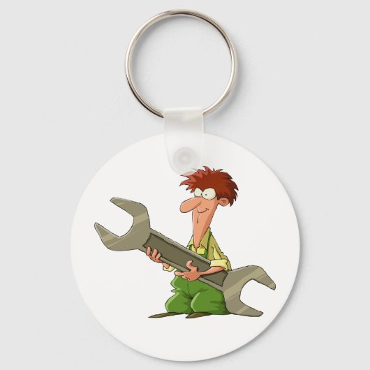 Mechanische Giant Spanner Sleutelhanger (Achterkant)