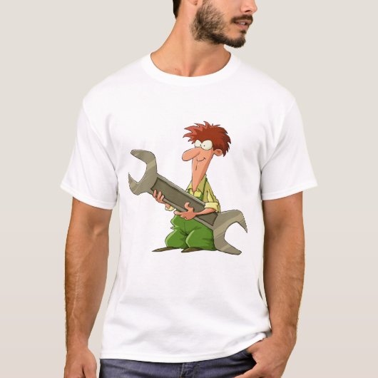 Mechanische Giant Spanner T-shirt (Voorkant)