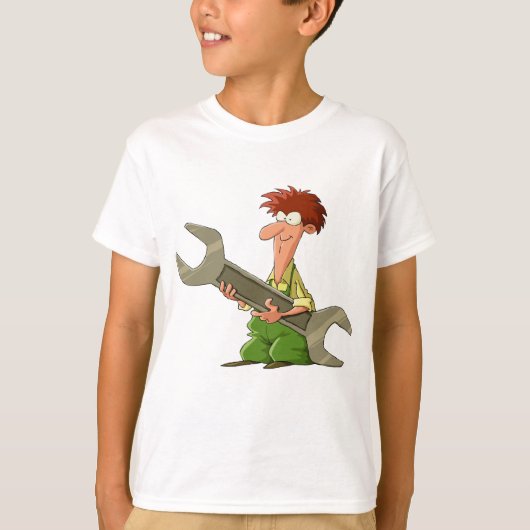 Mechanische Giant Spanner T-shirt (Voorkant)