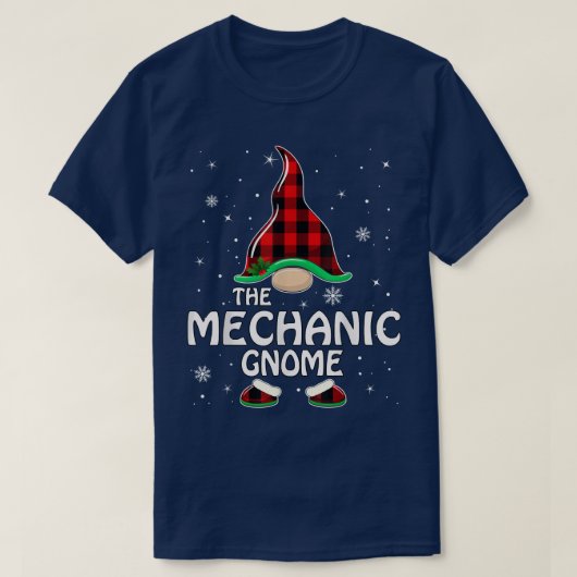 Mechanische Gnome Buffalo Pset Matching Family Chr T-shirt (Design voorkant)