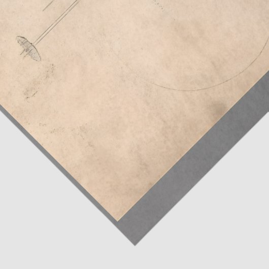 Mechanische Gotische Steampunk Vrouw N3 Decoupage Tissuepapier (Detail)