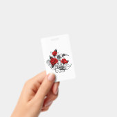 Mechanische haling met rode rozen badge (Handheld)