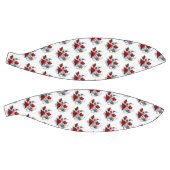 Mechanische haling met rode rozen basketbal (Panelen)