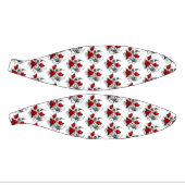 Mechanische haling met rode rozen basketbal (Panelen)