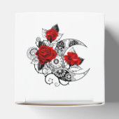 Mechanische haling met rode rozen bedankdoosjes (Bovenkant)