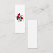 Mechanische haling met rode rozen contactkaartje (Voorkant / Achterkant)