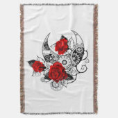 Mechanische haling met rode rozen deken (Voorkant Verticaal)