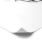 Mechanische haling met rode rozen poster (Hoek)