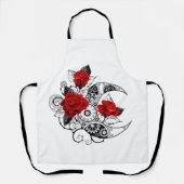 Mechanische haling met rode rozen schort (Voorkant)
