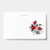Mechanische Halve Maan met Rode Rozen Badge (Achterkant)