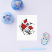 Mechanische Halve Maan met Rode Rozen Flyer (Enkel)