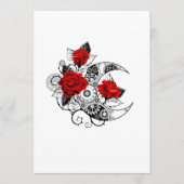 Mechanische Halve Maan met Rode Rozen Programmakaart (Voorkant)