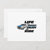 Mechanische handwerktuigen — Reizigende schotel Briefkaart (Voorkant / Achterkant)