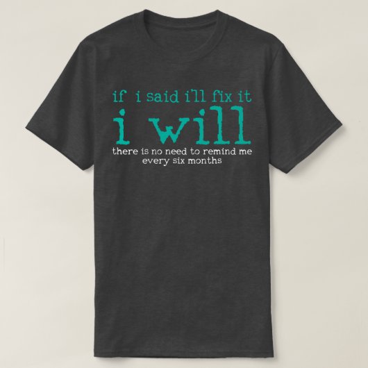 Mechanische handyman 1 t-shirt (Design voorkant)