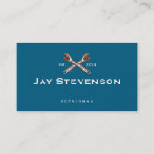 Mechanische / Home Repair Wrench Visitekaartje (Voorkant)