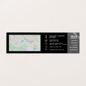 Mechanische Hulpmiddelen, Auto Mechanic & Reparati Visitekaartje (Binnenkant ongevouwen)