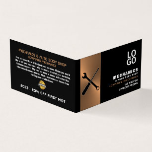 Mechanische Hulpmiddelen, Auto Mechanic & Reparati Visitekaartje