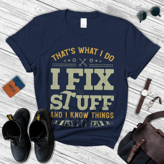 Mechanische Husband T-shirt | VADERDAG