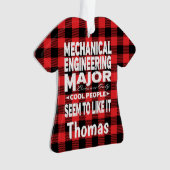 Mechanische ingenieur College Majoor Alleen Koel M Ornament (voorkant)