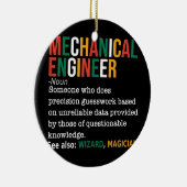 Mechanische ingenieur Definition Noun Funny Keramisch Ornament (Rechts)
